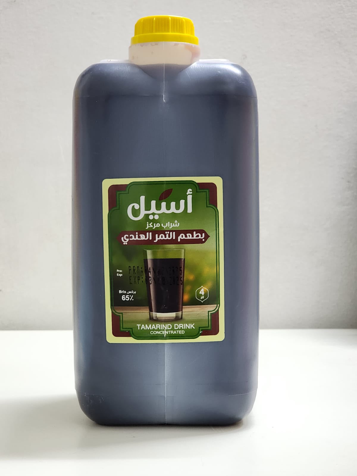 شراب مركز بطعم تمر هندي · تمر هندي · ٤ لتر